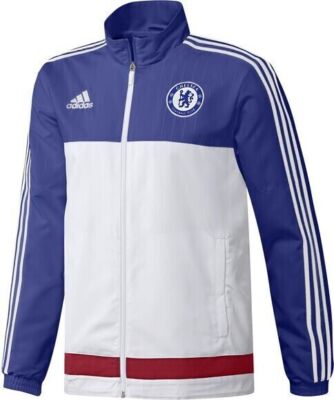 Chelsea FC adidas ジャケット　サイズL NWT Adidas Chelsea FC Anthem soccer football blue track top