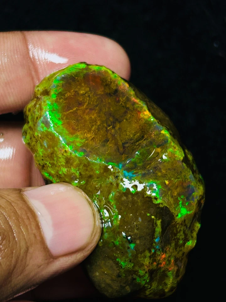 Эфиопский опал большого размера необработанный, огромный валлийский опал необработанный, 178,10 карата, SS368 - Изображение 4 из 4