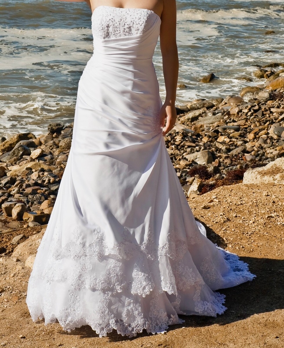 david's bridal beach wedding dress Beach Maxi Dress