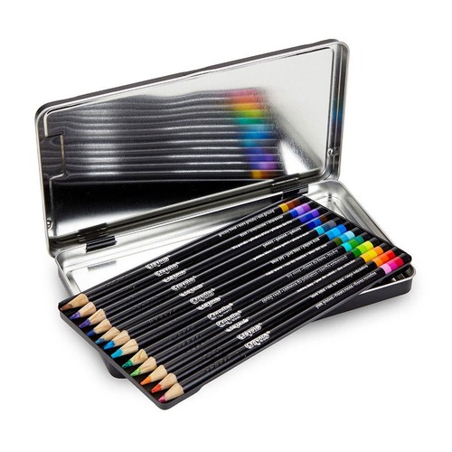 12pc Crayola Signature Drawing/Colouring/Sketching Tri-Color Pencils For 9+ Kids - Picture 7 of 8