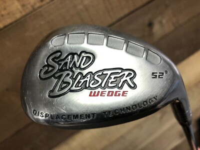 USED Right Handed Sand Blaster Wedge 52 Degrees Steel Shaft Right