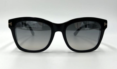 Authentic TOM FORD Lauren-02 TF614-F 01C Shiny Black with  display picture 3