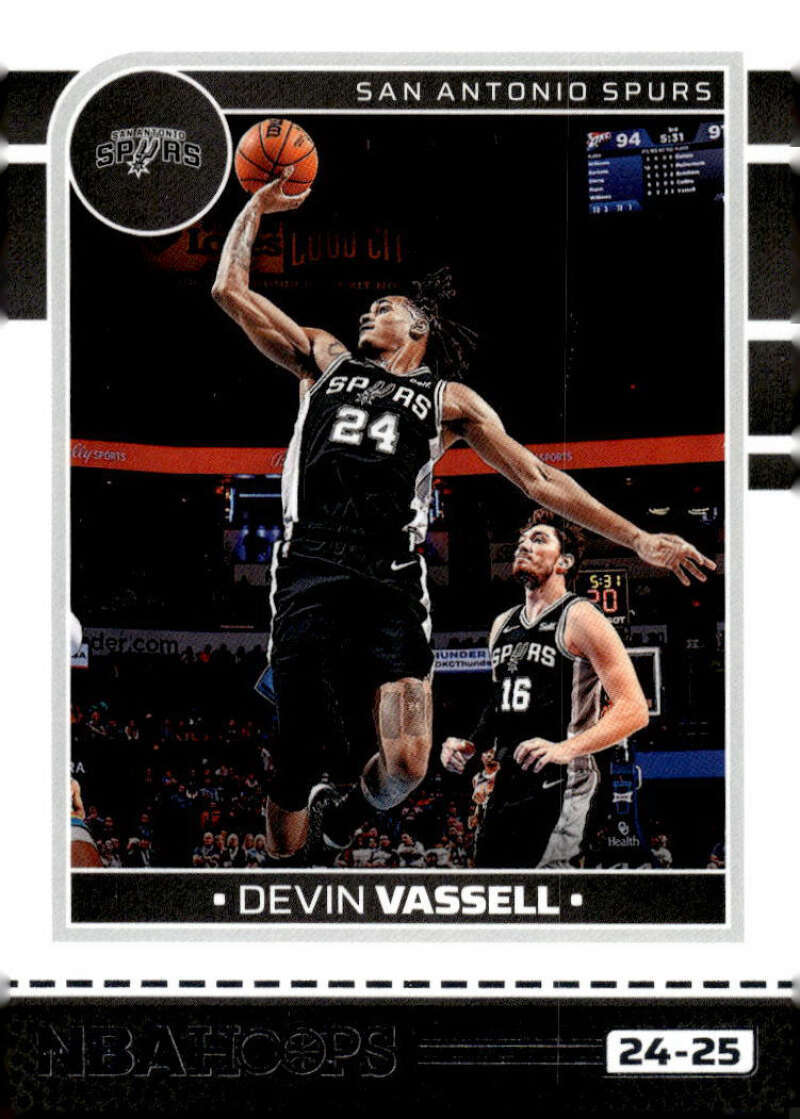 Devin Vassell 2024-25 Panini Hoops #195 NBA Spurs ID:126475 | eBay