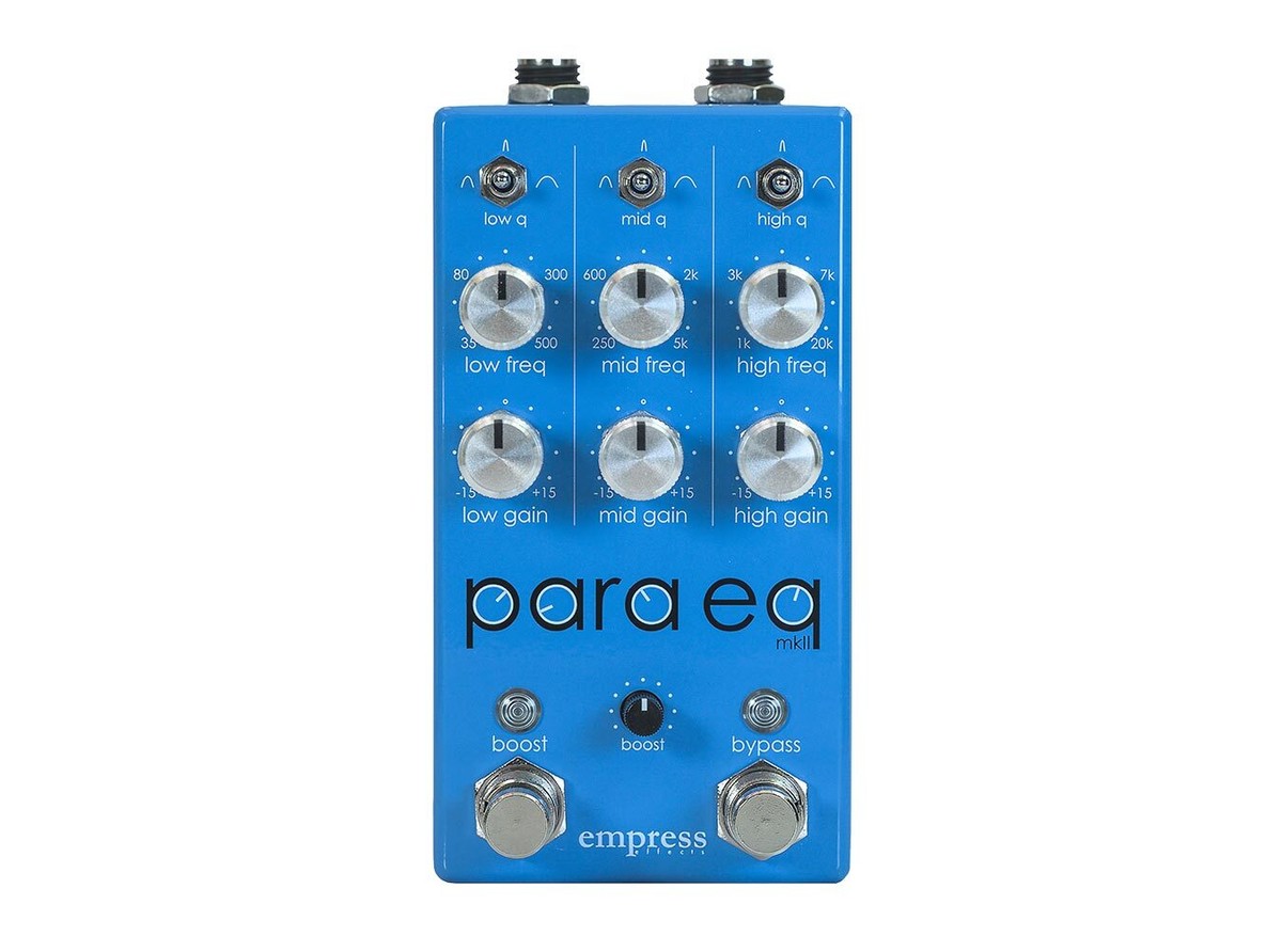 ギター Empress ParaEq Empress ParaEQ MKII Parametric EQ Pedal EFFECTS - NEW