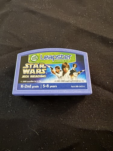 LeapFrog Leapster STAR WARS JEDI READING Learning Game Cartridge - Picture 2 of 3