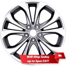 New 18" Machine Grey Alloy Wheel Rim for 2013 2014 Hyundai Sonata - 70843