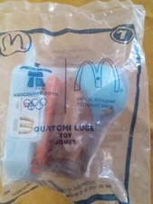 VANCOUVER 2010 OLYMPICS - QUATCHI LUGE - MCDONALD'S TOY (2010) - NEW