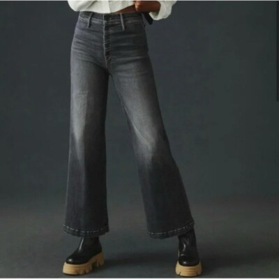 MOTHER The Pixie Sailor Ankle Jeans in The Night Is Watching Size 29