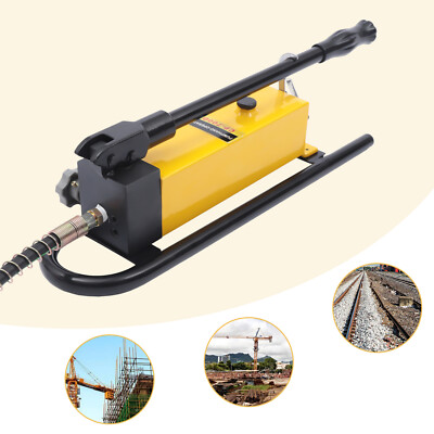 #ad #ad CP 700D 1500CC Manual Hydraulic Pump Iron 70Mpa Pressure Single Acting ZG3 8#x27;#x27; $126.45