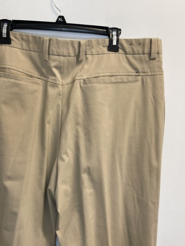 Kenneth Cole Dress Pants Women's 40/30 Wide Leg Flat Front Beige - Picture 4 of 5