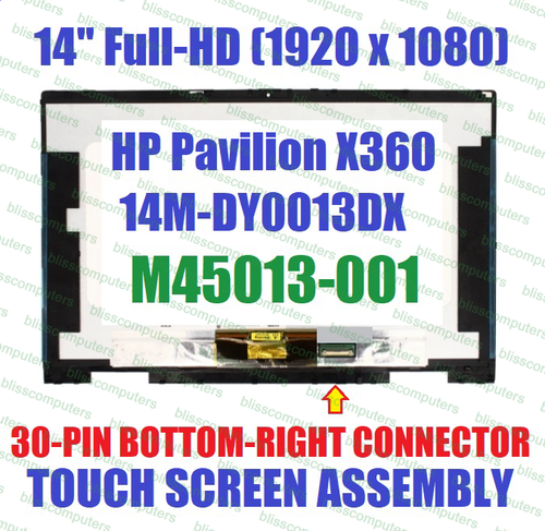 Écran Tactile / Numériseur Pour HP Pavilion X360 14M-BA015nl - 14" FHD 1920x1080 - Neuf Ouvert - Garantie 3 Mois