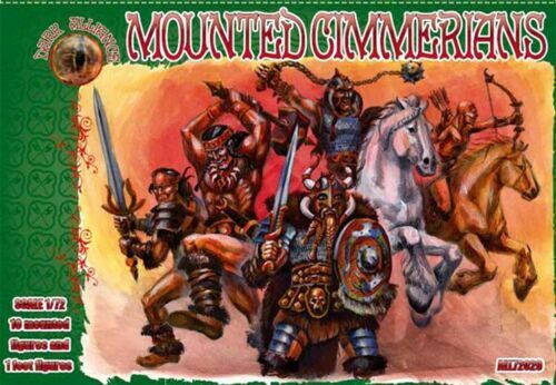 Alliance 72029 - 1/72 Mounted Cimmerians (Fantasy Series), scale plastic model - Picture 2 of 12