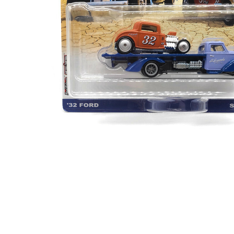 Hot Wheels Premium Car Culture '32 Ford & Speed Waze Hauler Free