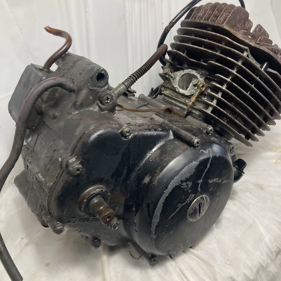 1974 Honda MT250 Elsinore 250 двигатель MT 250 73 74 75 76 двигатель для ремонта - Изображение 4 из 4