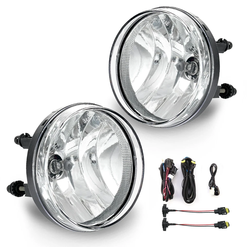 Luces antiniebla izquierda y derecha para 07-13 GMC Sierra 1500/07-14 GMC Sierra 2500HD 3500HD - Foto 2 de 4