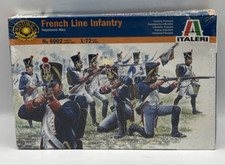 ITALERI Napoleonic Wars French Line Infantry 1:72 Model 6002 Sealed NIB 2006
