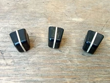 87-91 Black Heater Knob Set F150 F250 F350 Bronco