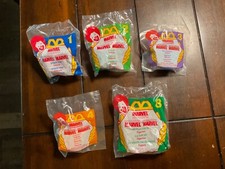 McDonalds 1996 Marvel Super Heroes lot of 5