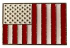 Wholesale Lot of 24 Us Civil Peace Flag Rectangular Hat Cap Lapel Pin