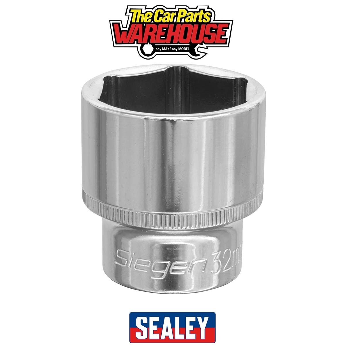 Sealey S0665 Siegen Socket 1/2""Sq Drive 32mm