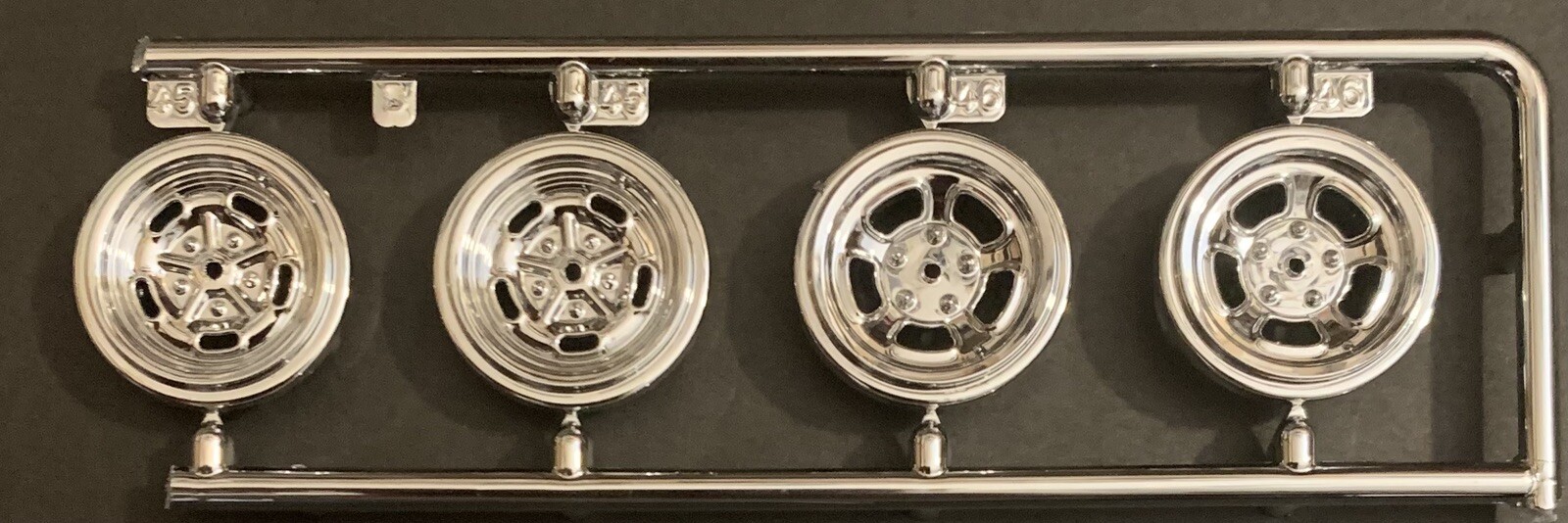 29 Model A Roadster CUSTOM WHEELS  165 1653 Rev 4463 Model Car Parts-image