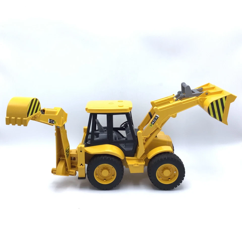 Bruder Toys JCB 4CX Loader Backhoe Tractor Toy 931/01 Made In Germany 1/16 Scale - Image 4 of 4