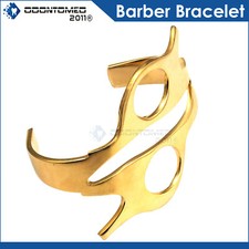 Hairdressers Bracelet Hair Salon Barber Hairstylist Bracelets For Men Women Gold