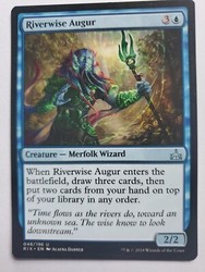 Riverwise Augur #48 Rivals of Ixalan MTG Uncommon