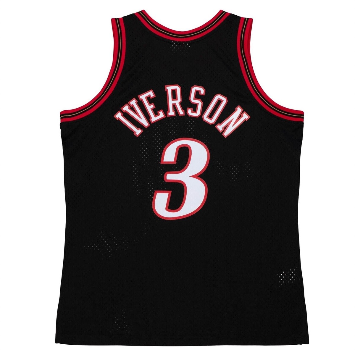 mitchell ness シクサーズ　76ers NBA アイバーソン メンズ ミッチェル & ネス アレン アイバーソン レッド フィラ