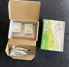 DW TP-LINK AV500 TL-PA4010KIT Nano Powerline Adapter Starter Kit Up to 500Mbps