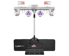 CHAUVET DJ GigBAR MOVE White 5-In-1 Lighting System w/ Tripod, Footswitch,  Bag