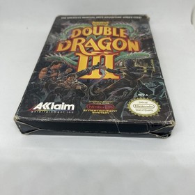 Double Dragon III 3: The Sacred Stones Authentic Nintendo NES CIB
