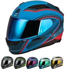 Gmax FF-98 Aftershock Full Face Helmet with Rear LED Light