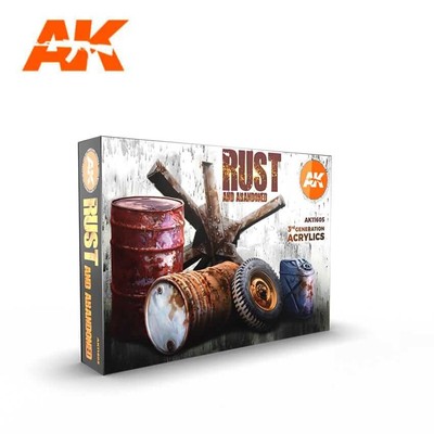 AK Interactive Rust 3rd Gen Paint Set AK11605