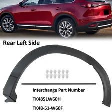For Mazda CX-9 2016-2023 Rear Fender Opening Wheel Arch Trim Left Driver Side