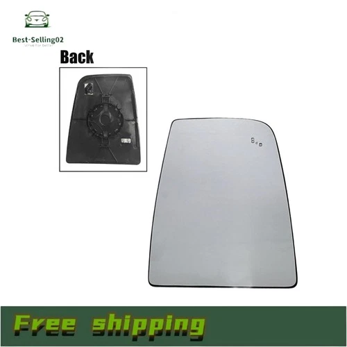 Passenger Side Upper Mirror Glass For FORD TRANSIT 150 250 350 BSM Heated 20-23