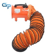 Air Mover Blower Fan 8 Inch 180W 900CFM 3450RPM with 16.4ft Flexible Duct