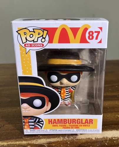 FUNKO POP! VINYL /AD ICONS /MCDONALDS / HAMBURGLAR #87 (SEE DESCRIPTION) NEW