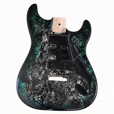 Pappelholz-Gitarrenkorpus konturierte Form E-...