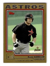 2004 Topps Traded & Rookies #T209 Kevin Davidson Gold #/2004 Houston Astros
