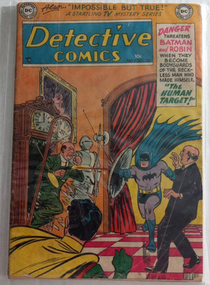 Detective Comics #201 GD- Batman Robin The Human Target Golden Age DC Comics