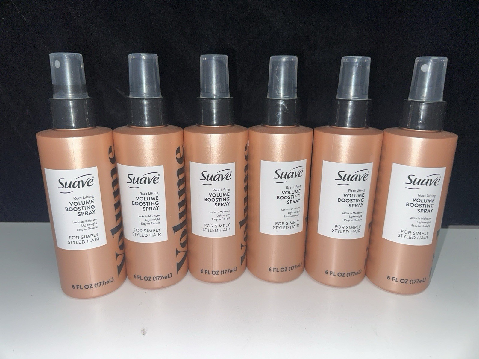 6 Pack Suave Root Lifting Volume Boosting Spray 6oz FREE SHI