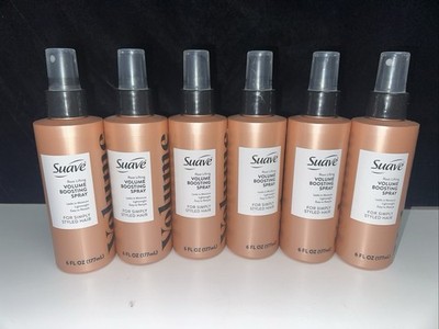 6 Pack Suave Root Lifting Volume Boosting Spray 6oz FREE SHIPPING