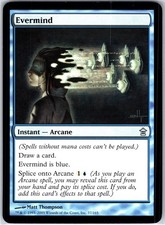 Evermind 37 U Saviors of Kamigawa Magic the Gathering MTG LP