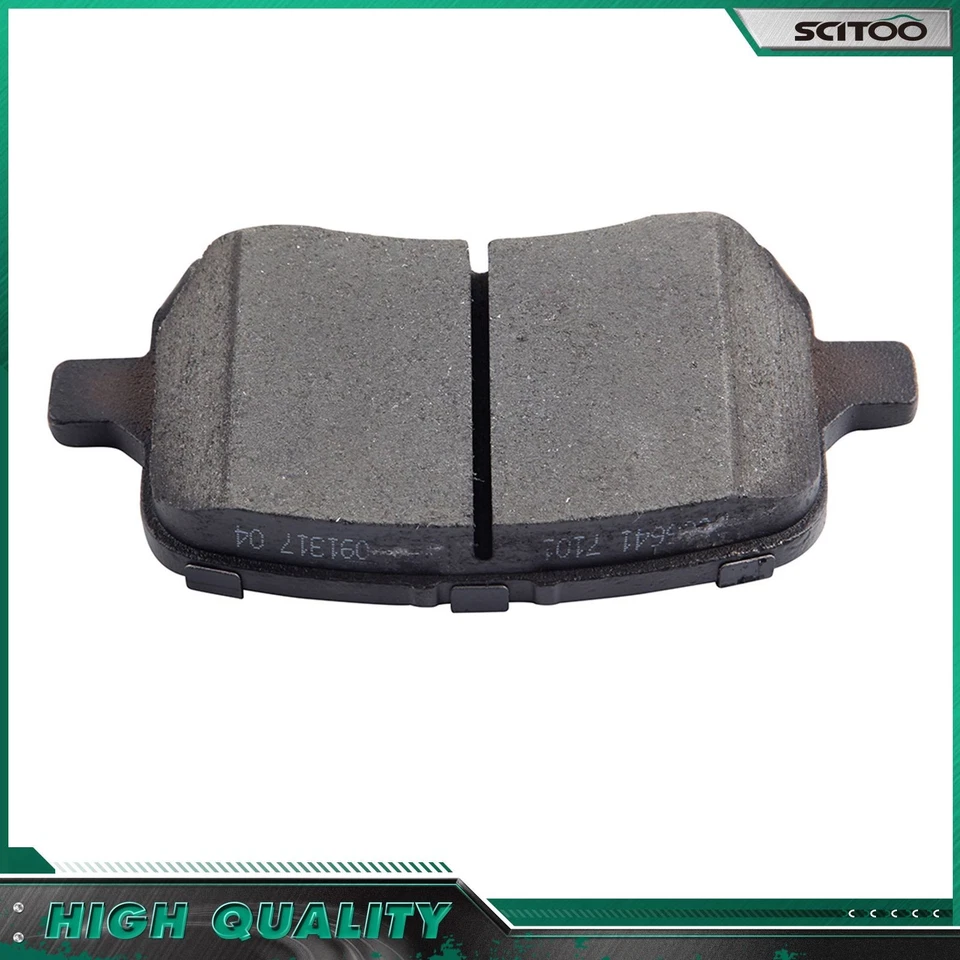 For 2006-2012 CHEVROLET MALIBU Front Brake Calipers Disc/Rotor Ceramic Pad Foto 3 de 4