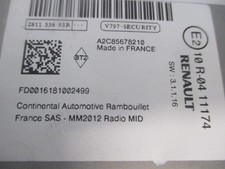Autoradio Renault Zoe