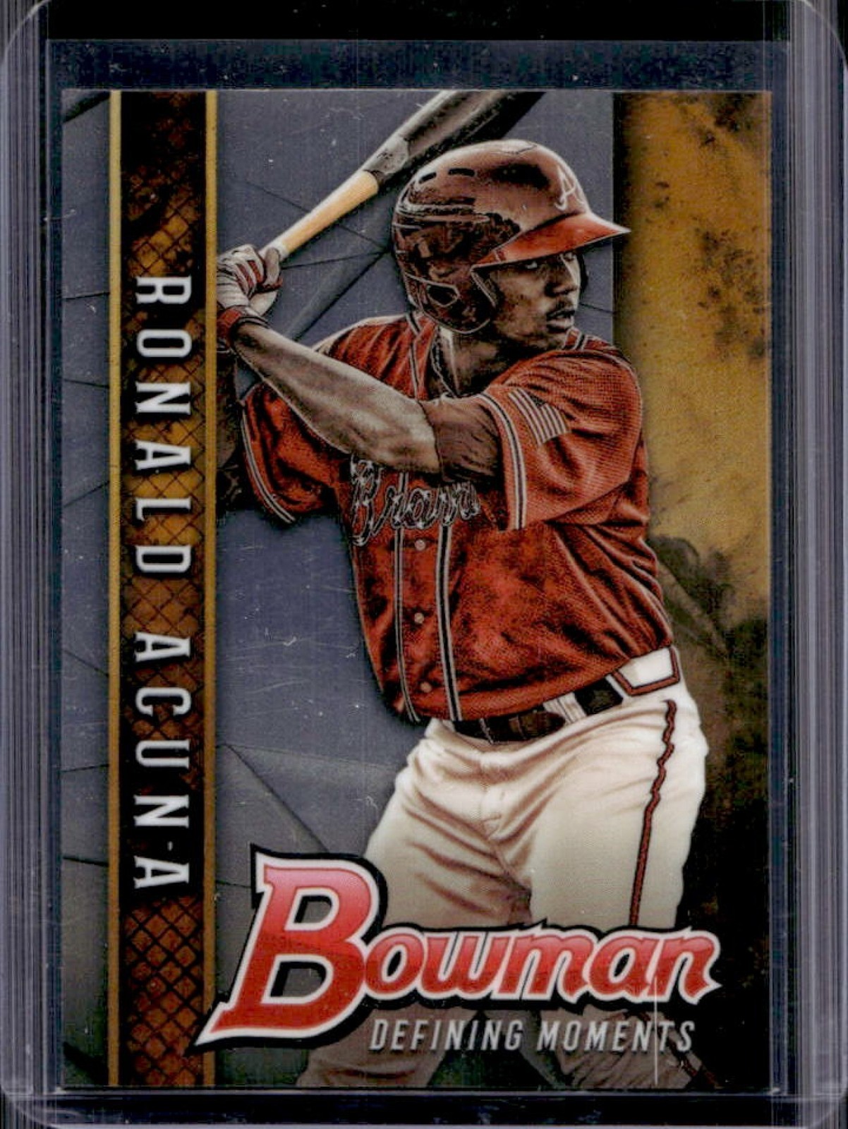 2017 Bowman Draft Ronald Acuna Defining Moments #BDM-RA Braves
