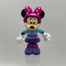Disney Junior Minnie Mouse Articulated Figure 7.5cm Toy #A Combi P&P
