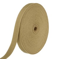 Baumwollband 0.8 Zoll 15.3 Yard Polyester Baumwollband Riemen Khaki