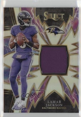 2023 Panini Select Sparks Silver Prizm 55/99 Lamar Jackson #SP-LJA 04uh